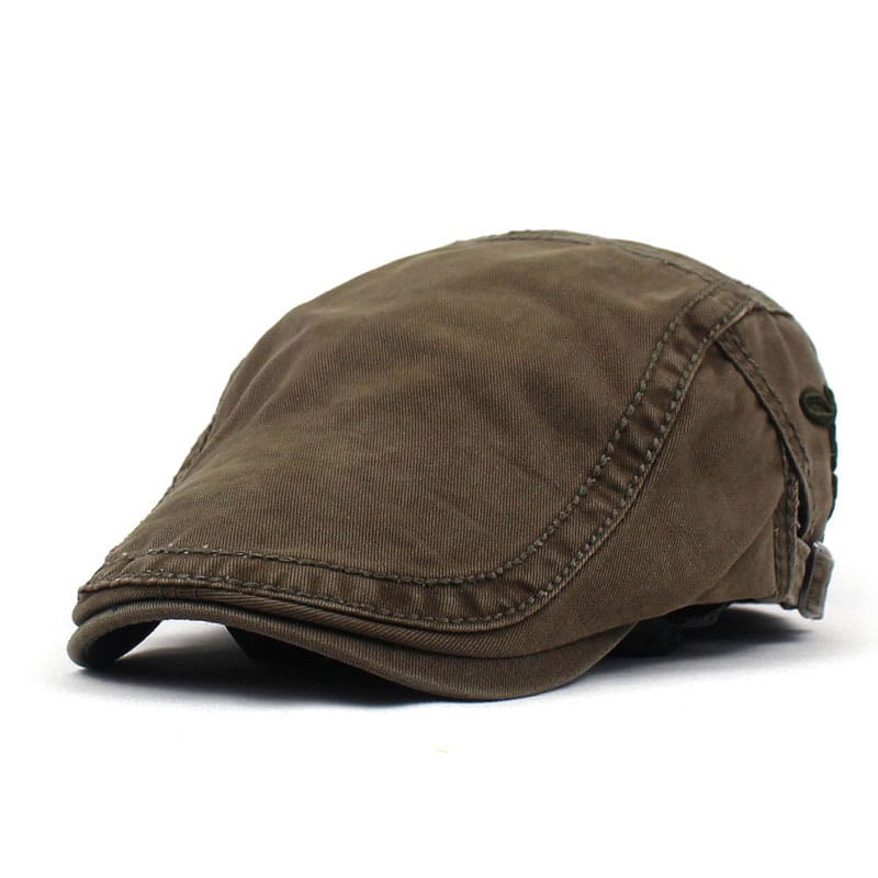 Yosemite Lightweight Cotton Flat Cap – Breathable Summer Classic Cap