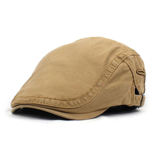 Yosemite Lightweight Cotton Flat Cap – Breathable Summer Classic Cap