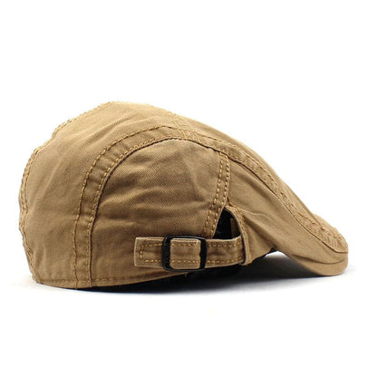 Yosemite Lightweight Cotton Flat Cap – Breathable Summer Classic Cap