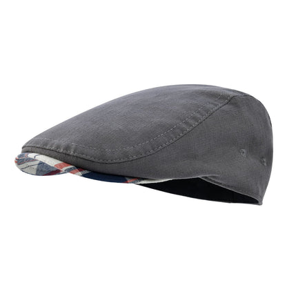 Yvoire Linen Flat Cap – Lightweight Breathable Ivy Hat