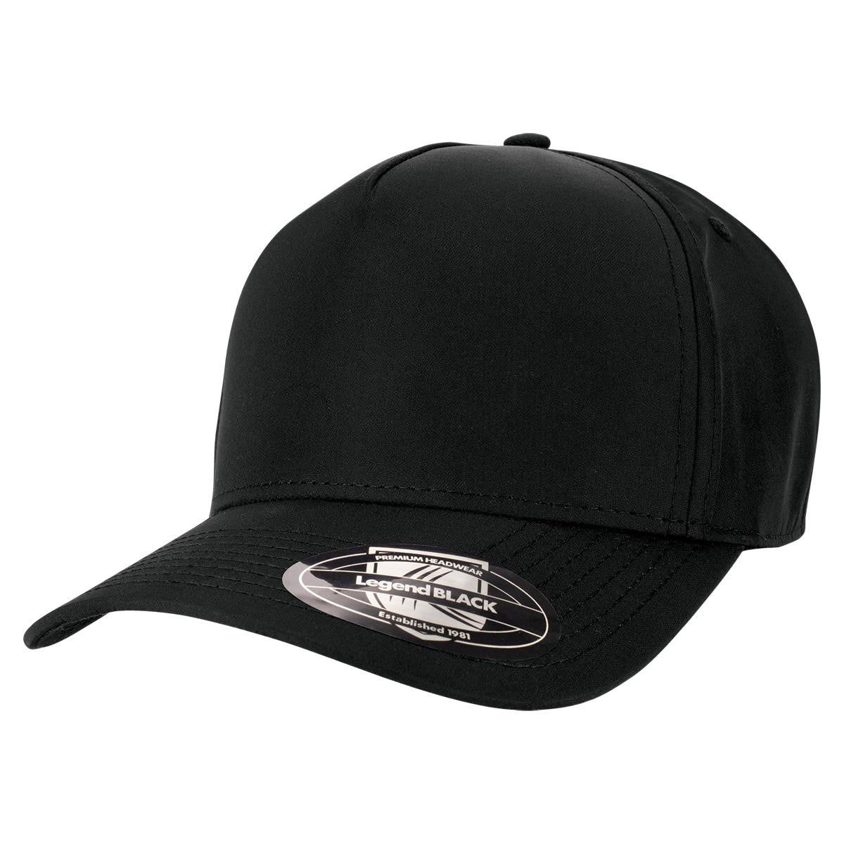 A - Frame Sport Snap Back Cap – Lightweight Polyester, High Crown, Adjustable Fit - Urban Caps