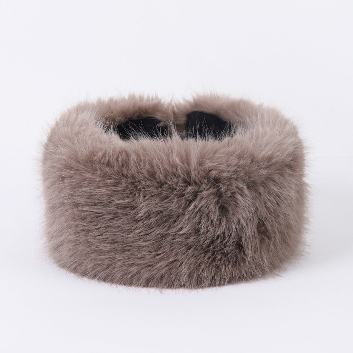 Fur Ball Woolen Cap Autumn And Winter Imitation Fur Thickened Hat - Urban Caps 