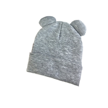 Autumn And Winter Funny Bear Ears Student Earflaps Warm Knitted Hat - Urban Caps 