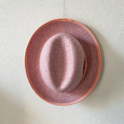 High-grade Fabric Handmade Feather Felt Cap Men's Hamburger Hatband Lining - Urban Caps 