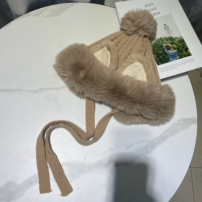 Fashion Thickened Plush Woolen Hat Women - Urban Caps 