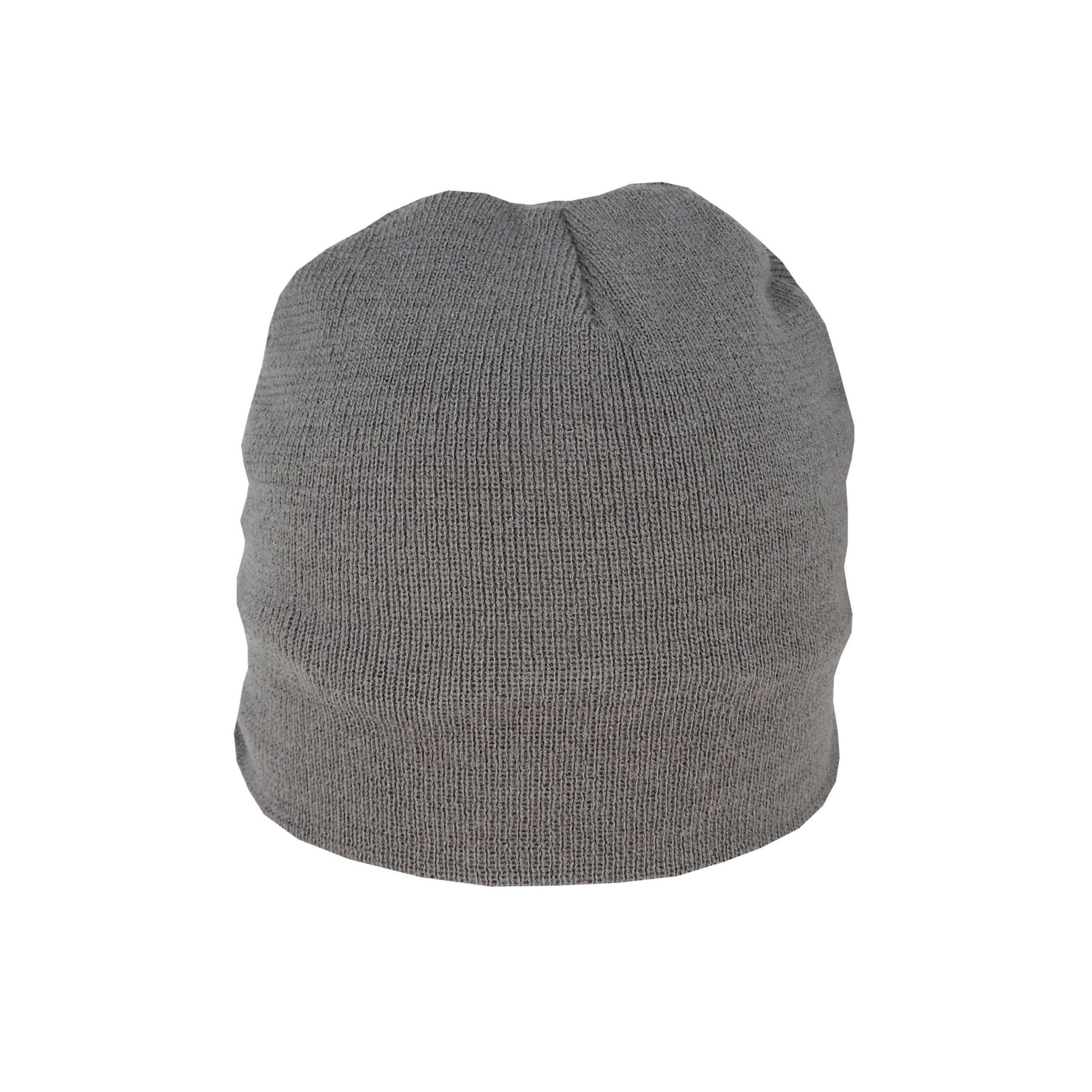 Acrylic Cuffless Beanie with Thinsulate™ Lining – Winter Thermal Hat - Urban Caps