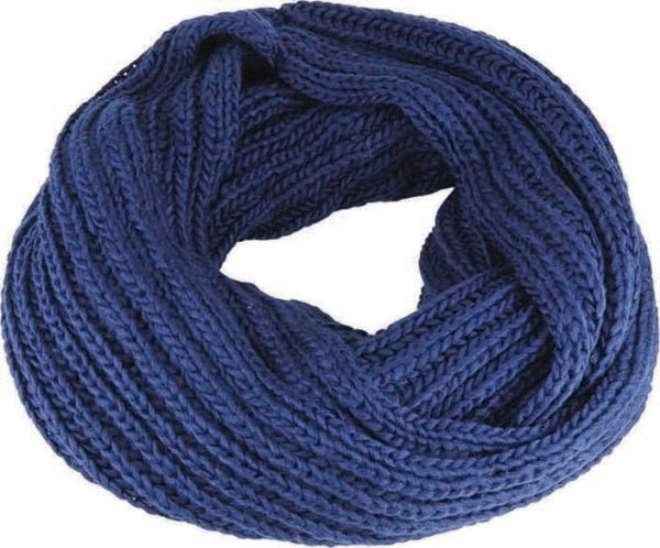 Acrylic Infinity Scarf – Bulky Knit Winter Loop Scarf - Urban Caps