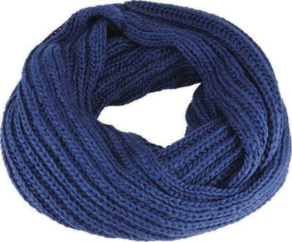 Acrylic Infinity Scarf – Bulky Knit Winter Loop Scarf - Urban Caps