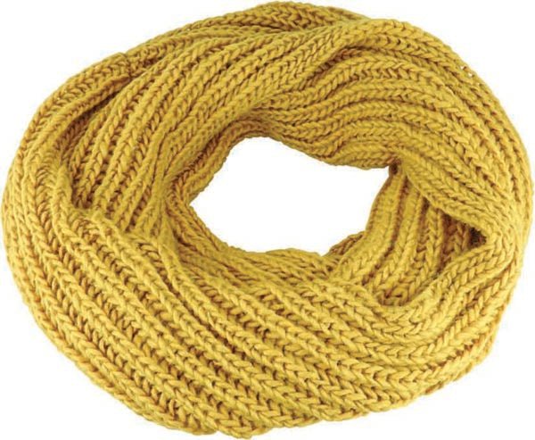 Acrylic Infinity Scarf – Bulky Knit Winter Loop Scarf - Urban Caps
