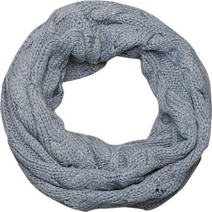 Acrylic Pattern Knit Infinity Scarf – Winter Loop Design - Urban Caps