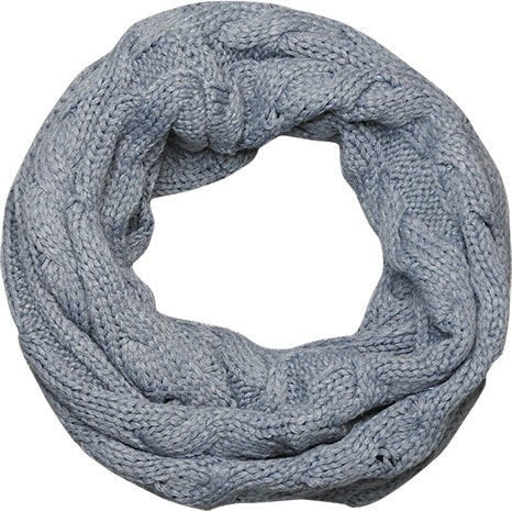 Acrylic Pattern Knit Infinity Scarf – Winter Loop Design - Urban Caps