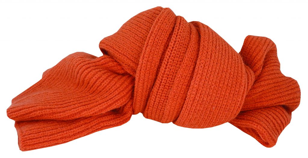 Acrylic Rib Knit Scarf – Soft Winter Layer - Urban Caps
