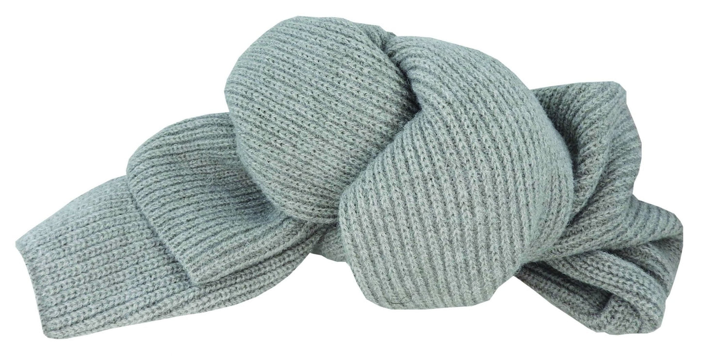 Acrylic Rib Knit Scarf – Soft Winter Layer - Urban Caps
