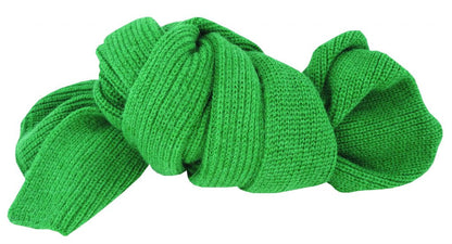 Acrylic Rib Knit Scarf – Soft Winter Layer - Urban Caps
