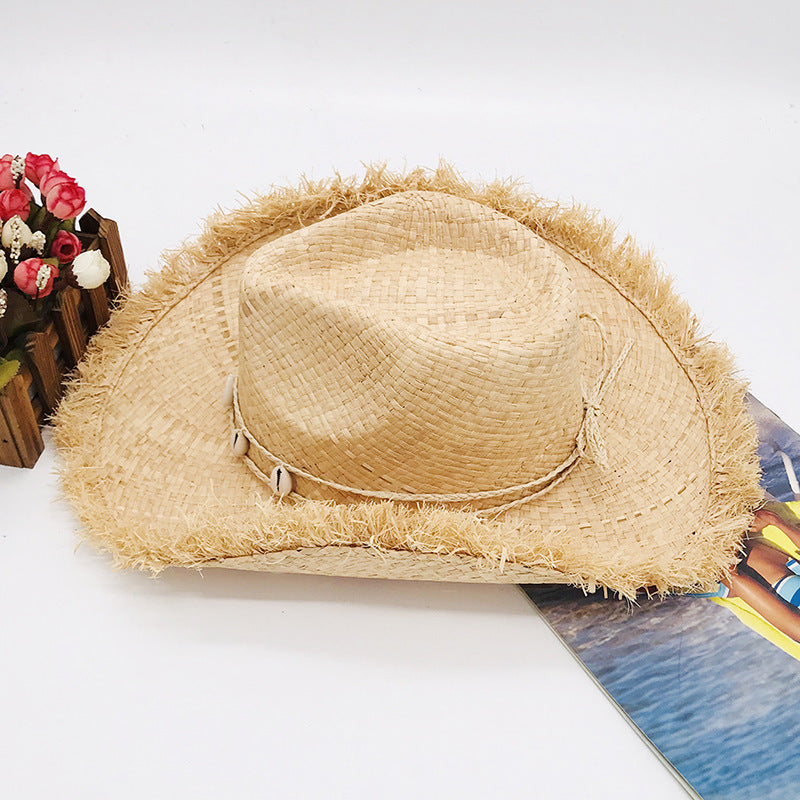 Western Cowboy Hat Beach Shading Sunscreen - Urban Caps 