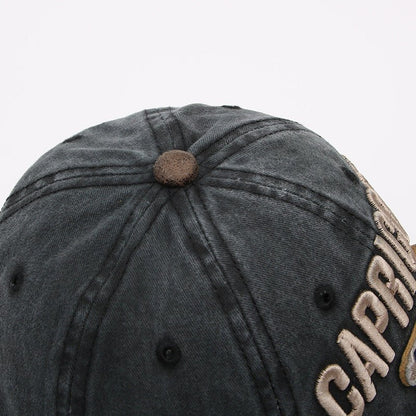 All - Match Caps Washed Retro Fashion Old Sun Hats - Urban Caps