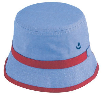 Anchor – Kids' Bucket Hat with Chin Tie and Wide Brim - Urban Caps