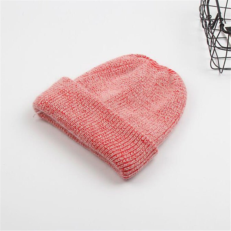 Angora Rabbit Fur Beanie – Ultra - Soft Knitted Wool Hat for Winter - Urban Caps