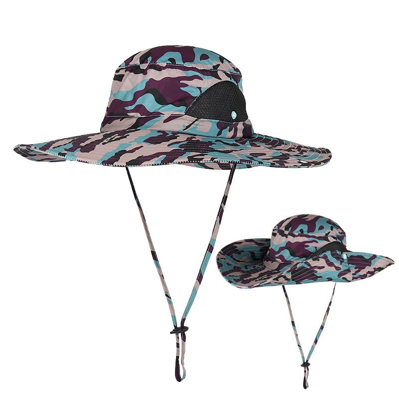 Anti ultraviolet sun hat with big eaves - Urban Caps