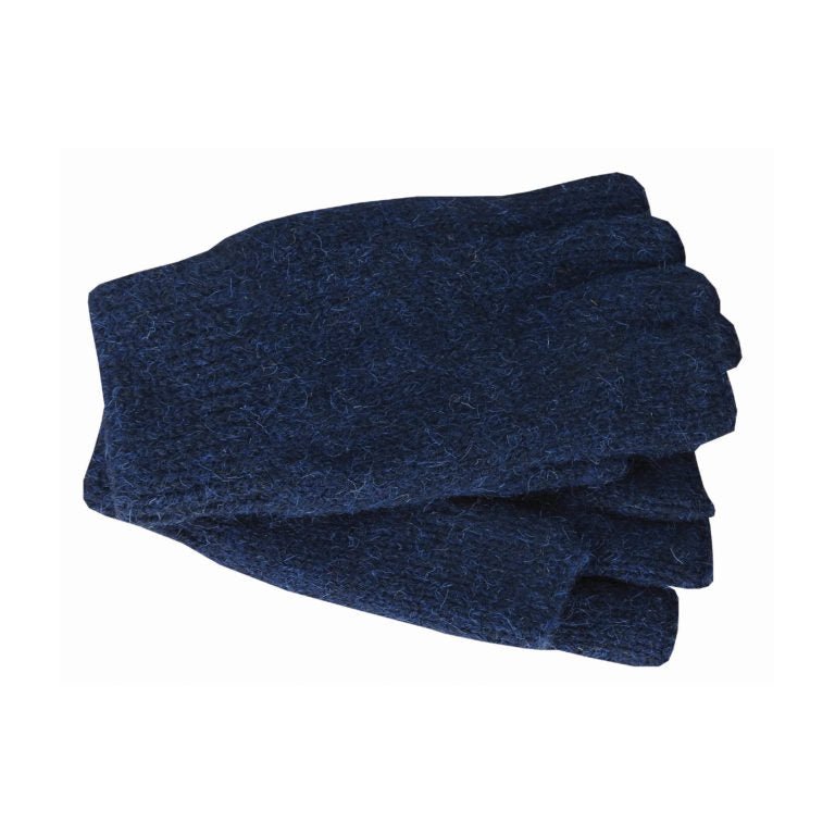 Ashville Fingerless Ragg Wool Gloves with Thinsulate Lining - Urban Caps