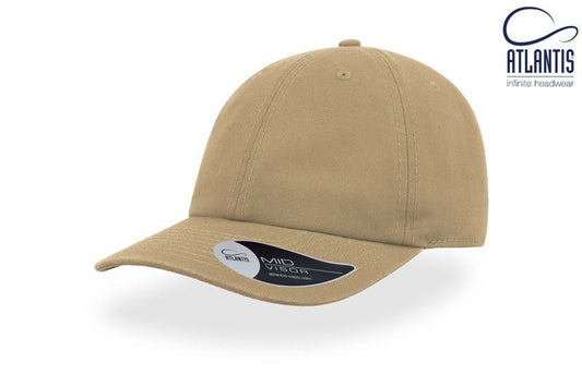 Atlantis Dad Hat – Washed Chino Cotton with Stitched Eyelets & Cotton Sweatband | NZ Stock - Urban Caps