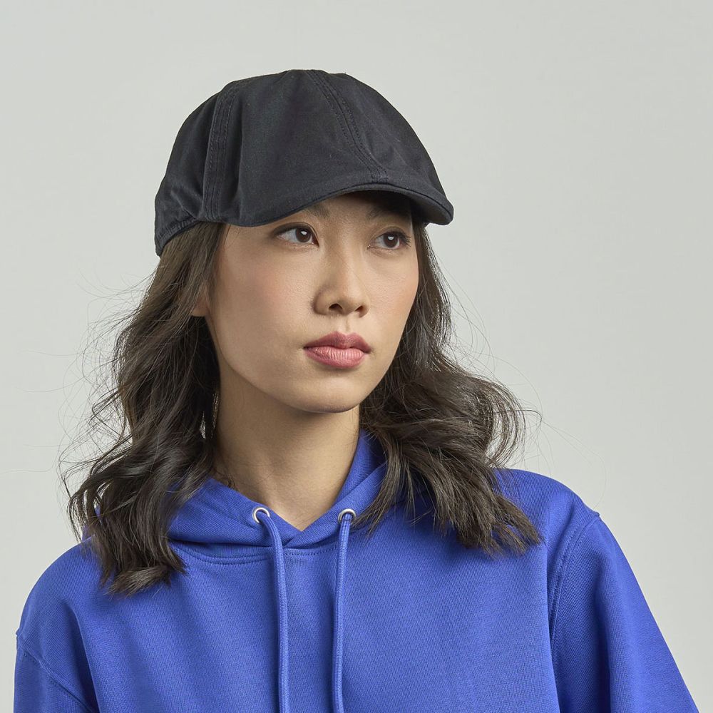 Atlantis Gatsby Street Cheese Cutter Cap‑S – Sustainable Cotton Blend - Urban Caps