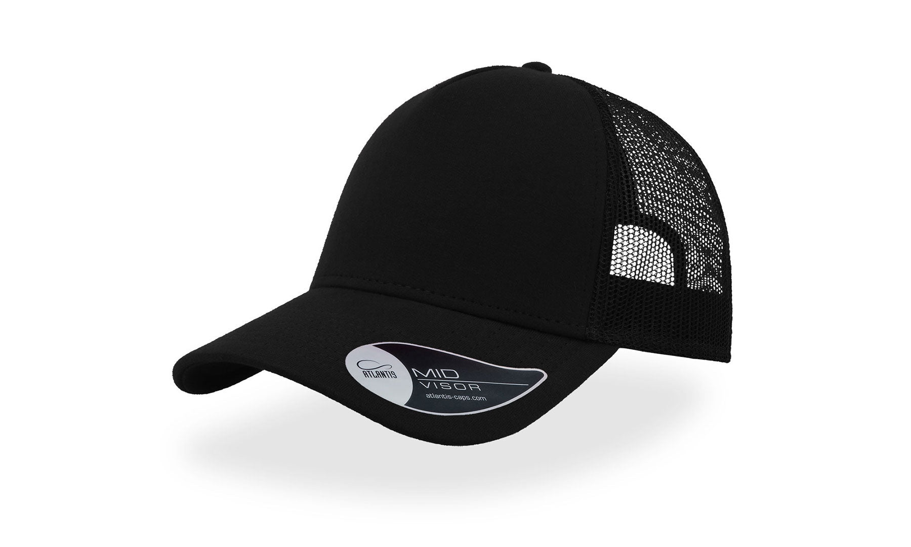 Atlantis Rapper Jersey Cap – Structured Front with 8 - Stitch Visor & Cotton Sweatband | NZ Stock - Urban Caps