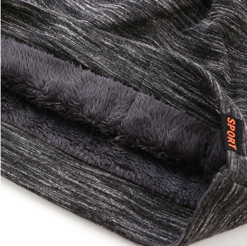 Autumn and winter new double - layer inner cotton plus velvet cloth headgear hat - Urban Caps