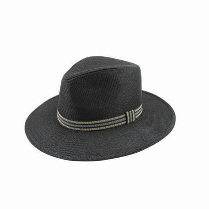 Avenel Noah Polyester Safari Hat with Wide Brim and Ribbon Band – UPF 50+ Sun Protection - Urban Caps