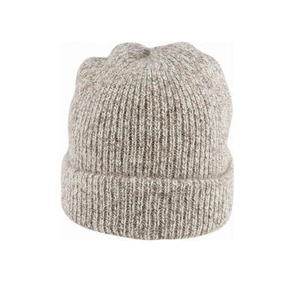 Avenel Paulie Fisherman’s Rib Beanie – Double Knit Ragg Wool Winter Hat - Urban Caps