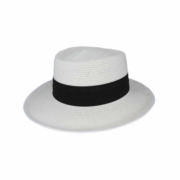 Avenel Paxton Paper Braid Downunder Hat – Two Pleat Band and UPF 50+ Sun Protection - Urban Caps