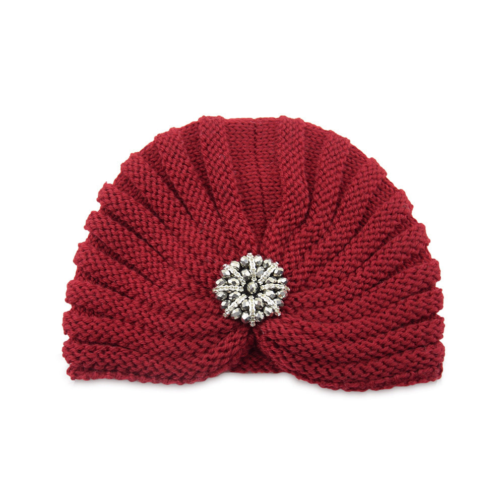 Round Beads Accessories Hat Woolen Hat Knitted Hat Bohemian Toe Cap - Urban Caps 