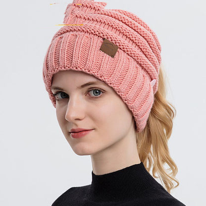 Can Hang A Mask Outdoor Warm Woolen Hat - Urban Caps 