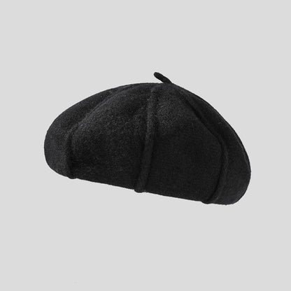 Women's Soft Cashmere Knit Beret – Japanese Style - Urban Caps 
