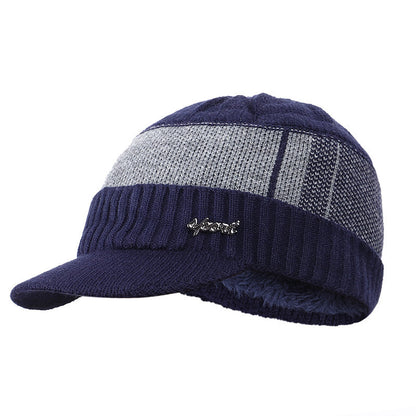 Bib Autumn And Winter Plus Velvet Hat - Urban Caps 