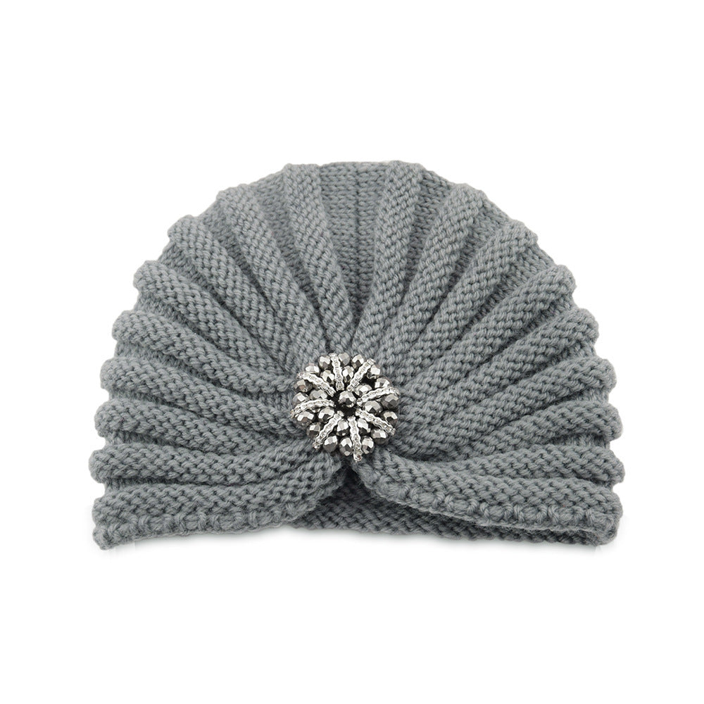 Round Beads Accessories Hat Woolen Hat Knitted Hat Bohemian Toe Cap - Urban Caps 