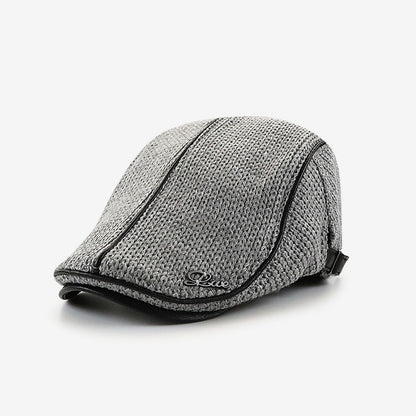 Men's Thickened Warm Casual British Knitted Hat - Urban Caps 