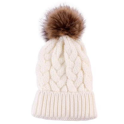 Fashionable Ladies Knit Pullover Warm Woolen Hat - Urban Caps 
