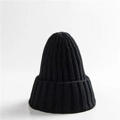 Baby Pullover Knit Beanie – Warm Woolen Winter Hat for Infants & Toddlers (48–52cm) - Urban Caps