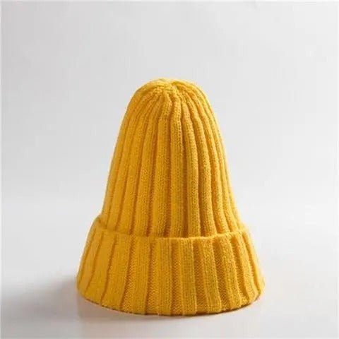 Baby Pullover Knit Beanie – Warm Woolen Winter Hat for Infants & Toddlers (48–52cm) - Urban Caps