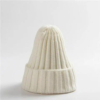 Baby Pullover Knit Beanie – Warm Woolen Winter Hat for Infants & Toddlers (48–52cm) - Urban Caps