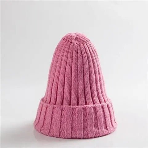 Baby Pullover Knit Beanie – Warm Woolen Winter Hat for Infants & Toddlers (48–52cm) - Urban Caps