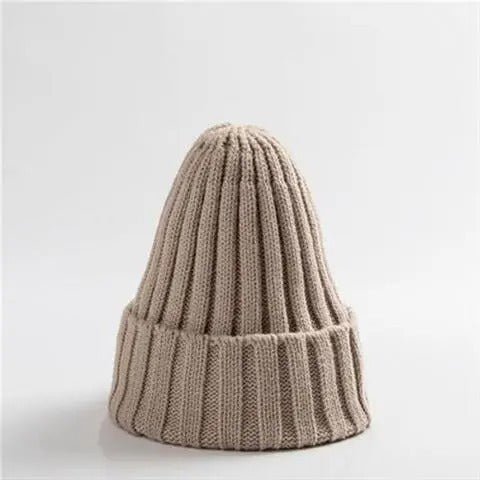 Baby Pullover Knit Beanie – Warm Woolen Winter Hat for Infants & Toddlers (48–52cm) - Urban Caps