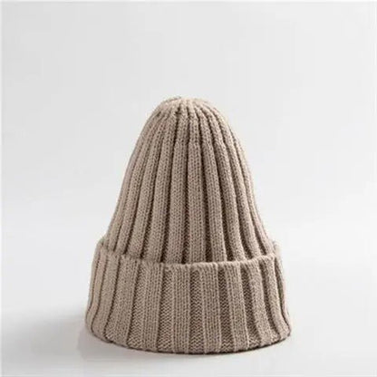 Baby Pullover Knit Beanie – Warm Woolen Winter Hat for Infants & Toddlers (48–52cm) - Urban Caps