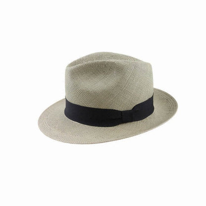 Balmain Teddy King Brisa Grade 3 Panama Hat – 6cm Brim, Handwoven Toquilla Straw - Urban Caps