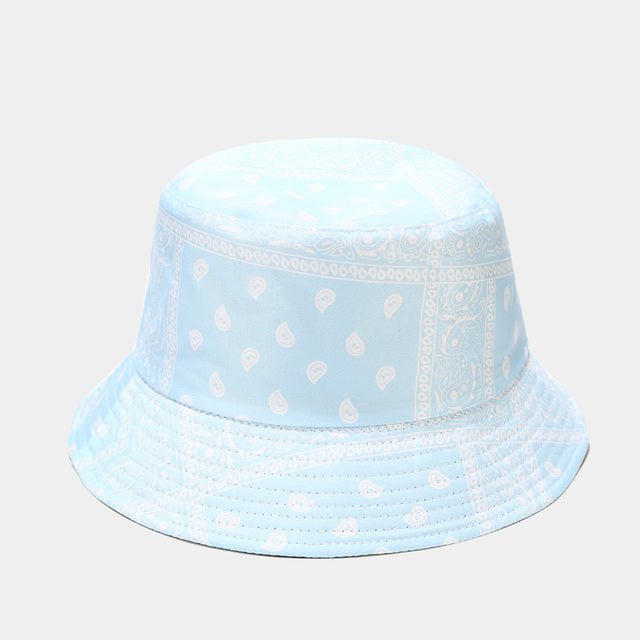 Bandana Print Bucket Hats With Multiple Colorways - Urban Caps