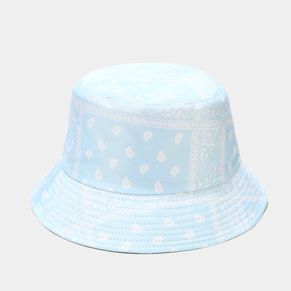 Bandana Print Bucket Hats With Multiple Colorways - Urban Caps