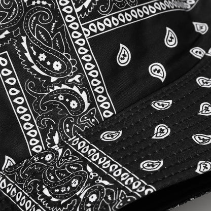 Bandana Print Bucket Hats With Multiple Colorways - Urban Caps