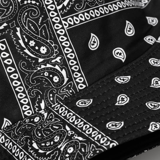 Bandana Print Bucket Hats With Multiple Colorways - Urban Caps