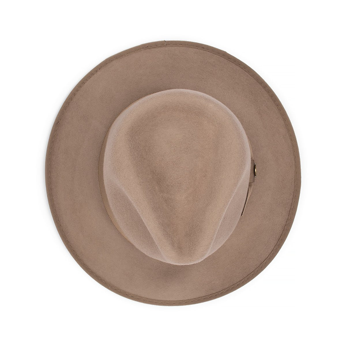 Banjo Crushable Wool Felt Fedora Hat with Grosgrain Band and Snowy River Pin - Urban Caps